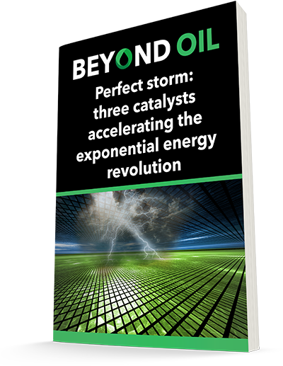 Perfect Storm: Three catalysts accelerating the exponential energy revolution