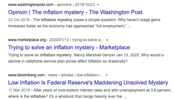 Solving the inflation mystery of 2008-2021 - Southbank Investment Research