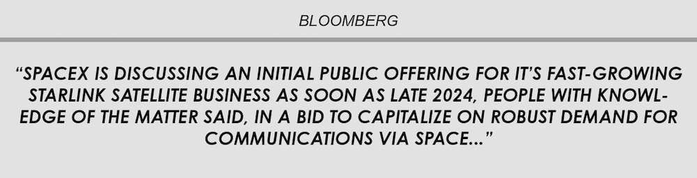 Bloomberg headline